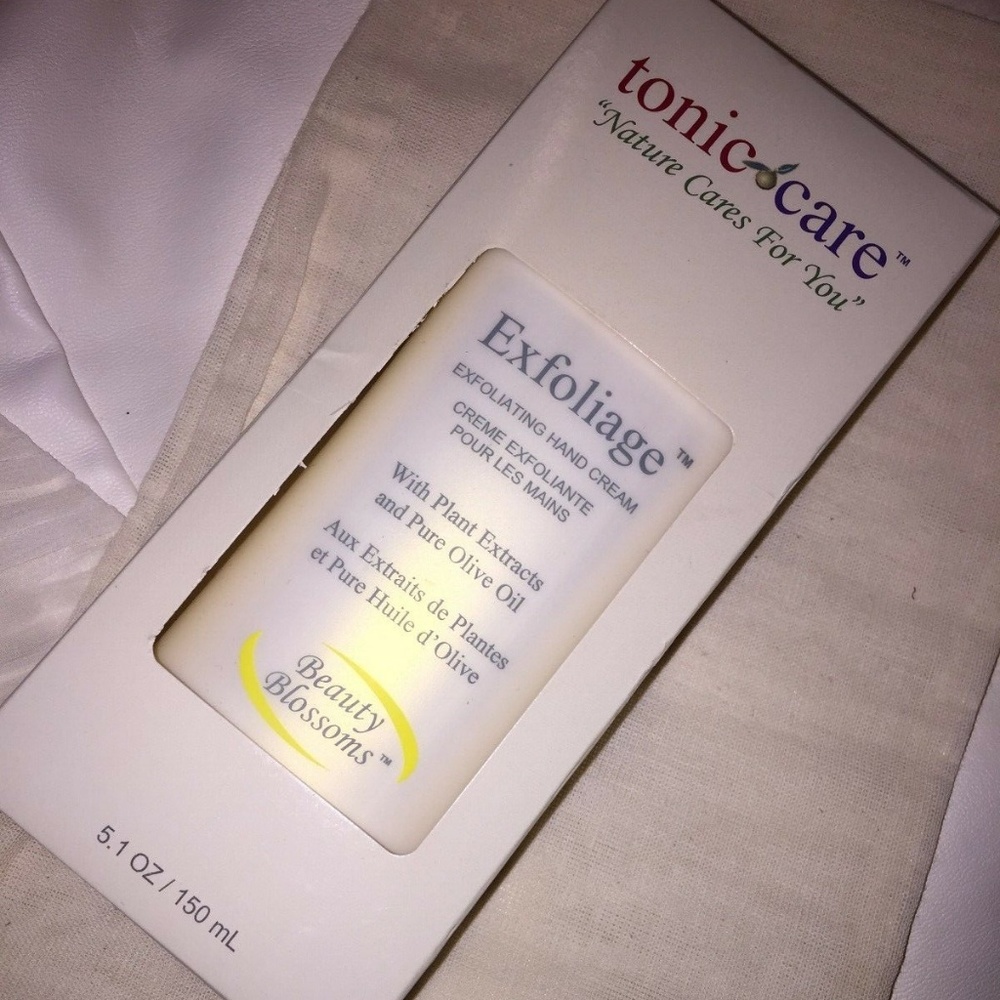Tonic Care Exfoliage Exfoliating Hand Cream, 5.1oz